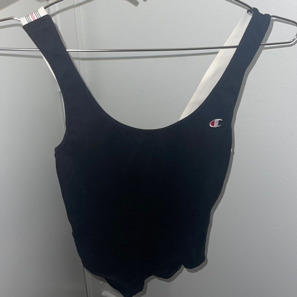 Brand new black champion body suit size x-small